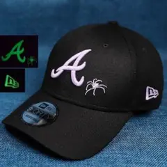 【未使用】アトランタ・ブレーブス NEWERA 9FORTY Black 蓄光