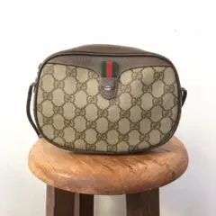 ヴィンテージ OLD GUCCI オールドグッチ 鞄ショルダーバッグ レザー