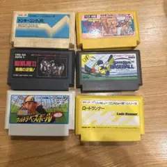 ファミコンソフト6本セット