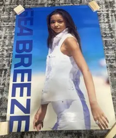 【美品】 安室奈美恵　シーブリーズ　seabreeze 販促　ポスター B2