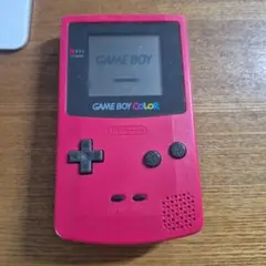 ゲームボーイカラー　レッド　913KS