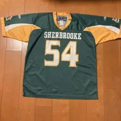 カナダ製　SHERBROOKE 54 アメリカンフットボールシャツ G/L