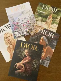 ★ DIOR ★ 2022 コスメカタログ 5冊セット 冊子 雑誌