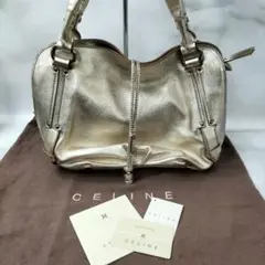 CELINE(セリーヌ) ビタースイート トートバッグ ゴールド KK787