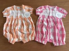 【新品美品】ベビーロンパース