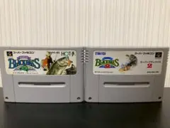 SFC　スーパーブラックバス　1　2　スーパーファミコン　スーファミ