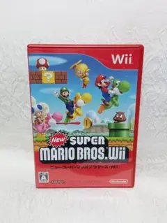 Wii ウィー New ニュー・スーパーマリオブラザーズ Wii ゲームソフト