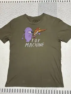 【希少】toy machine トイマシーン Tシャツ オリーブ L メキシコ製