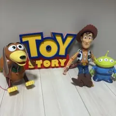 トイストーリー　看板　3Dタイトルロゴ　ディスプレイパネル(小)