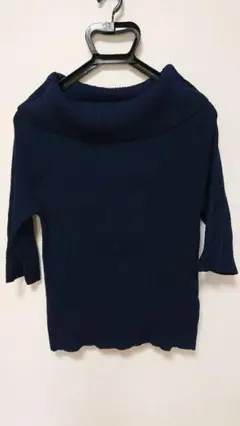 【値下げ】エフデ ニット ネイビー 15号 大きいサイズ 新品 未使用