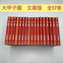 【全巻セット】大甲子園　文庫版　全17巻
