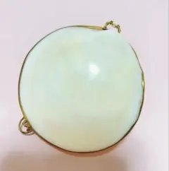 シェル製　コンパクト型小物入れ　ヴィンテージ