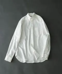 URBAN RESEARCH ROSSO リネンボタンダウン長袖シャツ