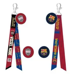 【新品未使用】FCバルセロナ ヴィッセル神戸 マッチデーボンフィン