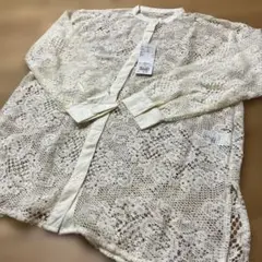 SM2 総レース羽織シャツ