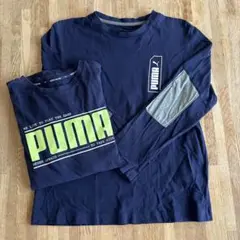 PUMA 長袖カットソー ネイビー　2枚