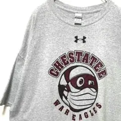 ギルダン Tシャツ OHESTATEE グレー 灰色 2XL 古着