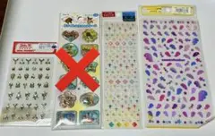 平成　シール　4種　2003年　2005年