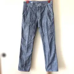 エドウィン　ダークブルーデニムパンツ　ジーンズ　ストレート