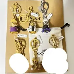 coach コーチ バッグチャーム キーホルダー セット 新品 限定