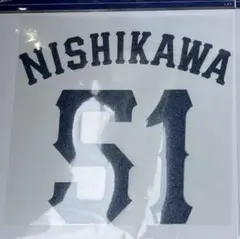 西武 ライオンズ 西川愛也 背番号