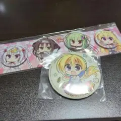 ゆずソフト 千恋＊万花 特典缶バッジセット