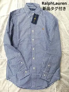 Ralph Lauren チェック柄 ボタンダウンシャツ XS 新品タグ付き