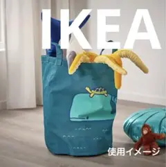 最終値下げ【新品】IKEA BLAVINGAD -収納バッグ クジラ