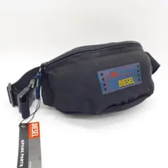 未使用紙タグ付き　ディーゼル　DISEL ウエストポーチ　ブラック