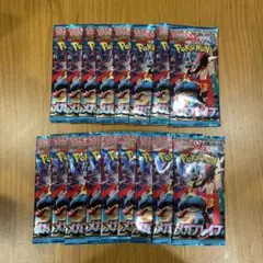 新品未開封　ポケモンカード　メガブレイブ　17パック　サーチ済み