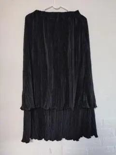 未使用タグ付き LAKOLE プリーツロングスカート