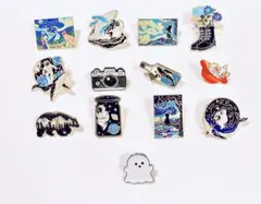 アートデザイン ピンバッチセット 13個セット