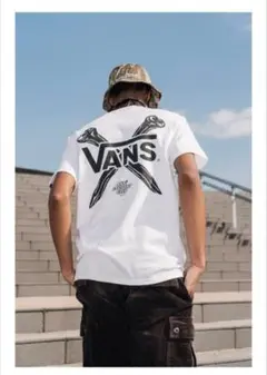 ANTi COUNTRY CLUB × VANS スウェット L 白 新品 VANS x ANTi COUNTRY CLUB TOKYO COLLABORATION OLD SKOOL SHOES