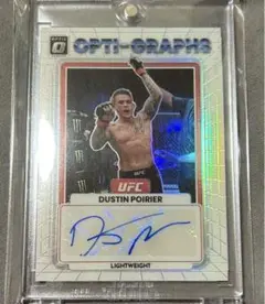 UFC 　Topps　ダスティン・ポイエー　オンカードサインカード Amazon.co.jp: U F C prizm ダスティン・ポイエー ダスティン