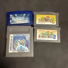 ゲームボーイアドバンス ソフト 4点セット　まとめ売り