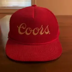 ビンテージ Coors クアーズ コーデュロイ キャップ