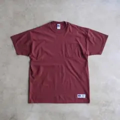 90s RUSSELL ラッセル ブランクTシャツ USA製 無地 未使用 L
