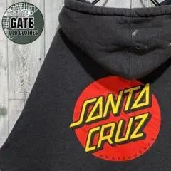 【※希少】サンタクルーズ★デカロゴ スウェット パーカー 3XL ゆるだぼ レア