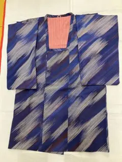 道行コート 正絹手描き染