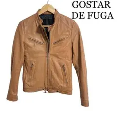 GOSTAR DE FUGA ライダースジャケット レザージャケット キャメル