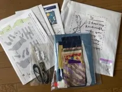 【未使用】フェリシモ 「お月見」押し絵の壁飾りキット