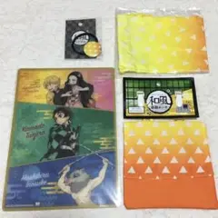 即購入OK！新品タグ付 鬼滅の刃 和柄 我妻善逸 お役立ち ４点セット