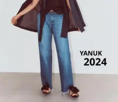yanuk×スタイリスト加藤かすみ　コラボ　ローライズストレートデニム