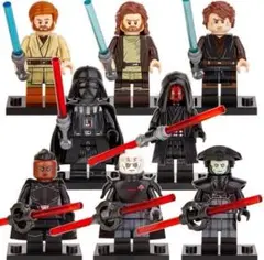 LEGOレゴ　互換　スターウォーズ4　8体セット　ミニフィグ まとめ売り