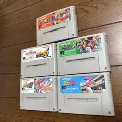 スーパーファミコンソフト　ファミスタ5本セット