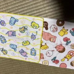 きれいめ！ポケモンセンターとミスドのハンドタオル