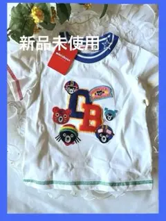 新品⭐︎tシャツ【DB くま　刺繍デザイン】90 ミキ