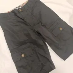 Burberry 黒 ハーフパンツ 140cm