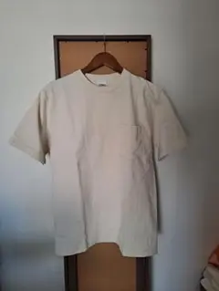 CAMBER クリーム色 poket ポケット Tシャツ Mサイズ