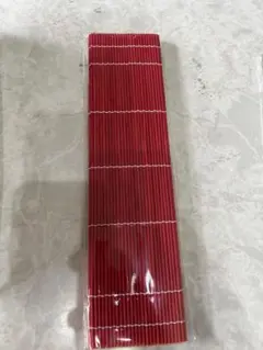 新品: 毛筆　筆巻(赤)
